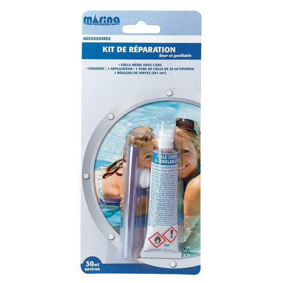 Kit de réparation liner et gonflable (colle) marina 30 ml