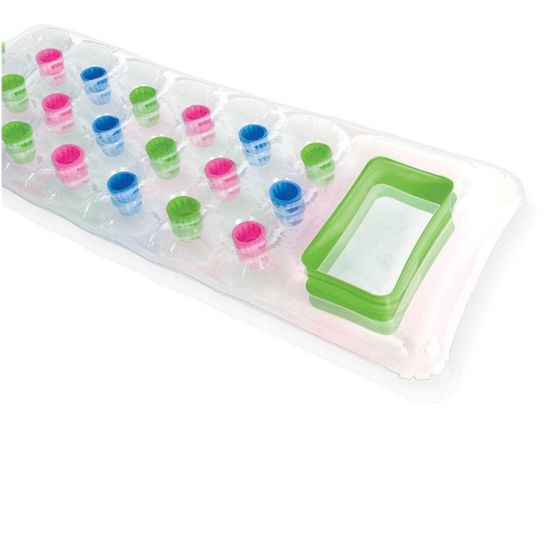 Matelas transparent à poches intex