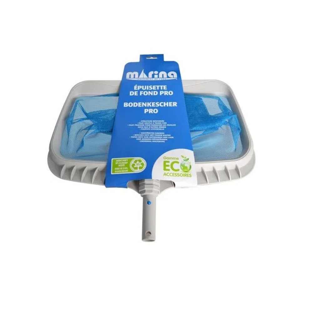 Epuisette de fond pro marina pour piscine