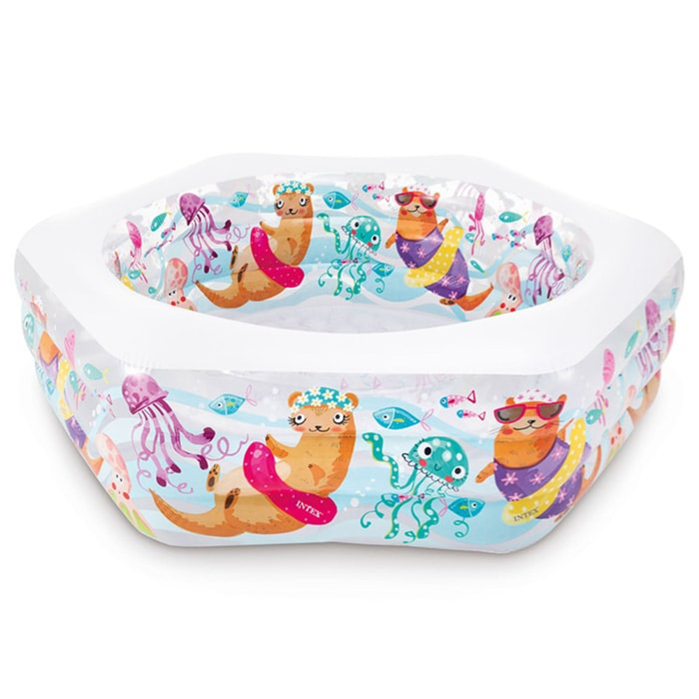 Piscinette intex aquarium océan