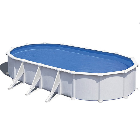 Piscine ovale acier gré atlantis - 8 x 4,70 m