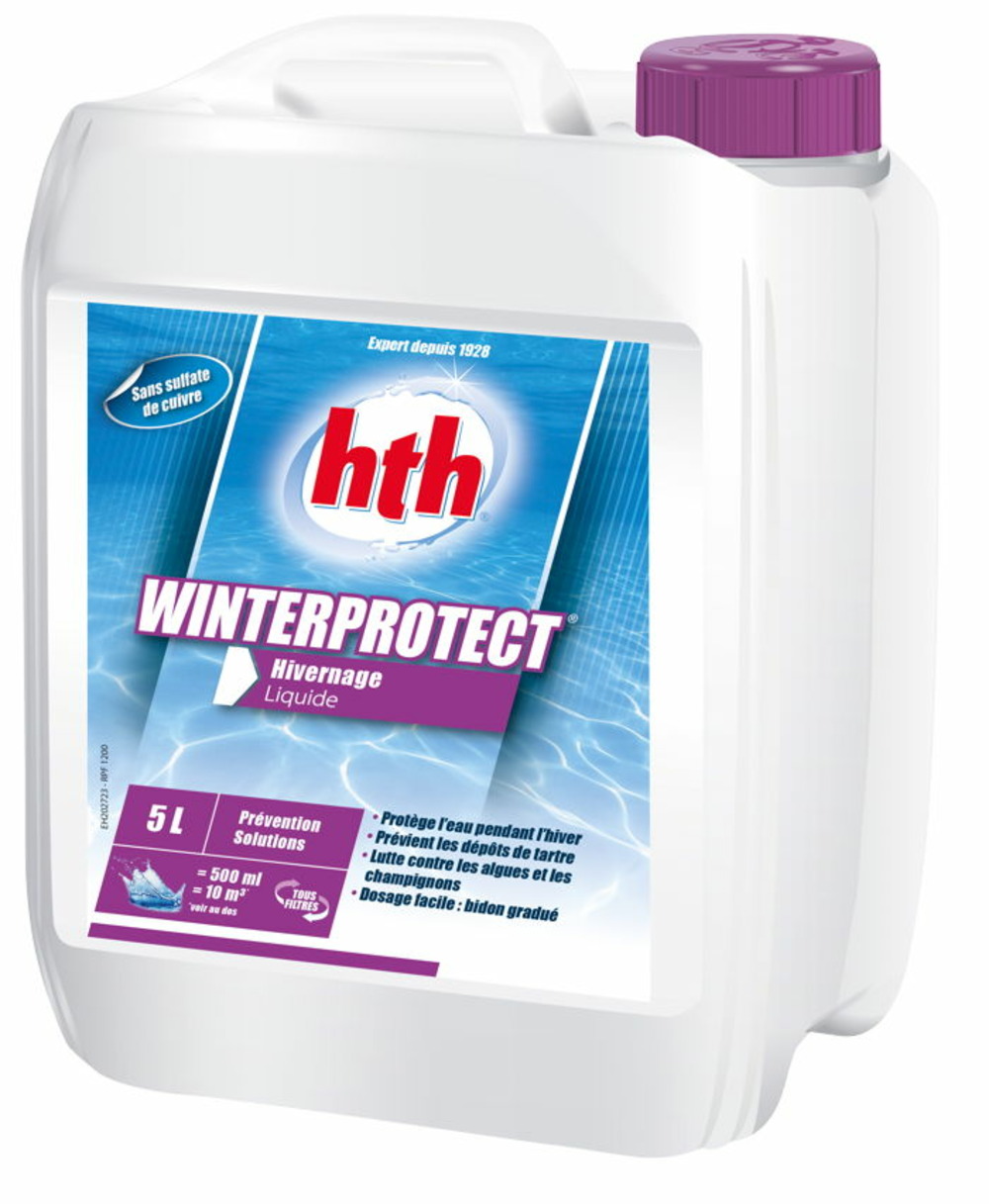 Hth winterprotect - produit hivernage liquide 5 l