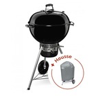 Pack barbecue weber master-touch gbs ø 57 cm noir + housse