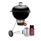Pack barbecue weber master-touch 5750 + kit cheminée