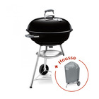 Pack barbecue weber compact kettle 57 cm + housse 7176