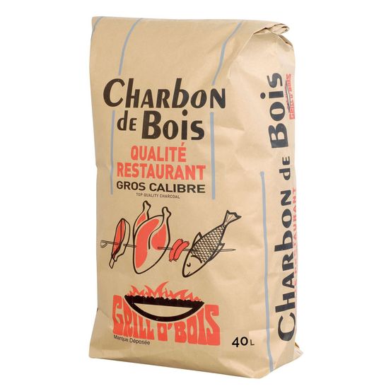 Charbon de bois 40l