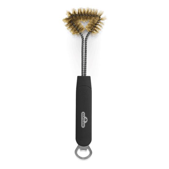 Brosse de nettoyage pour barbecue avec décapsuleur napoleon