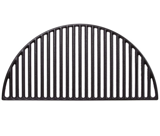 Grille de cuisson en fonte demi-lune kamado big joe