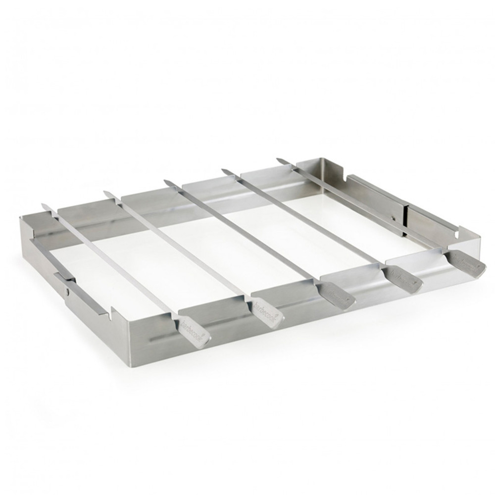 Support + 5 brochettes pour barbecue barbecook