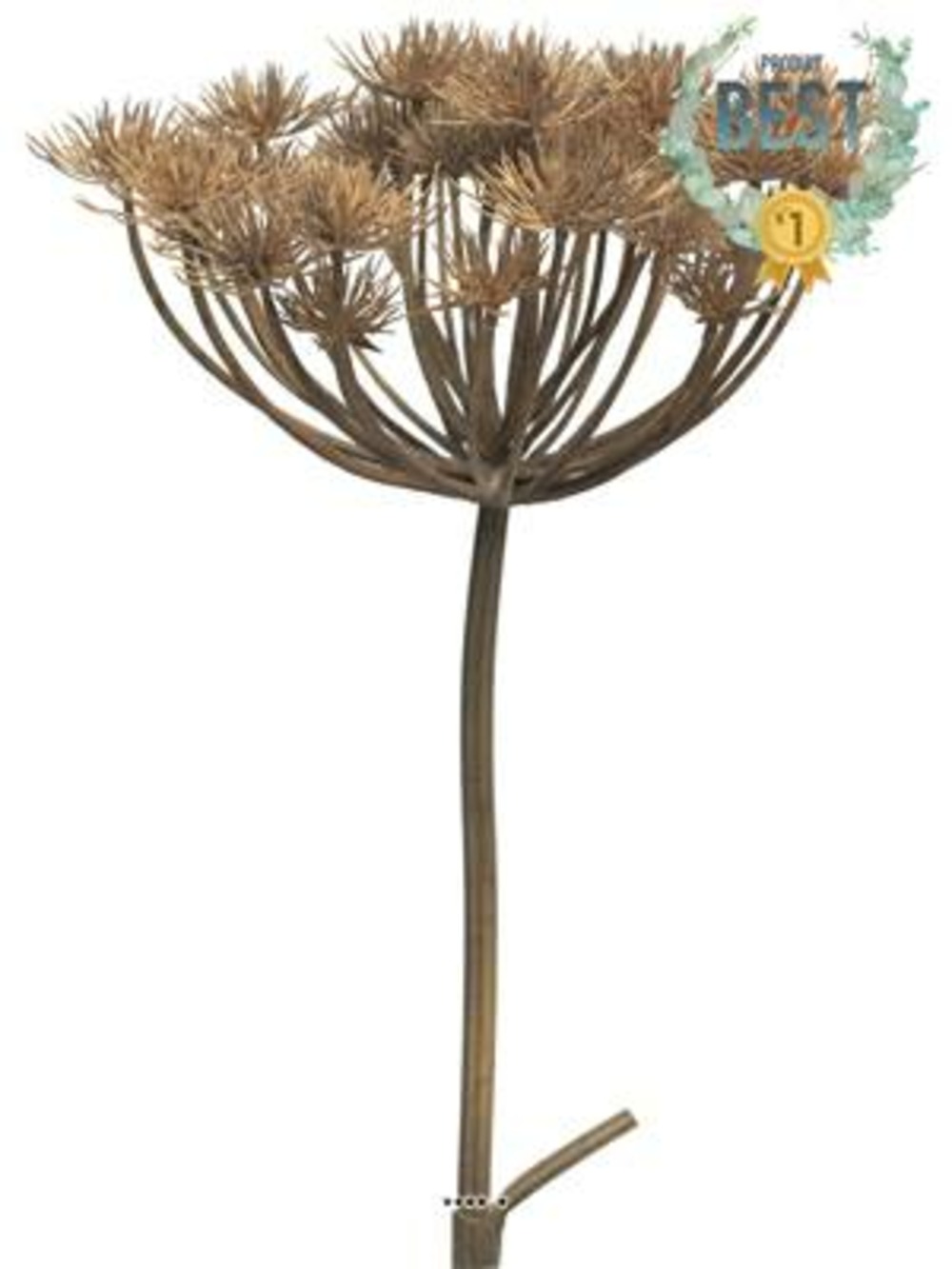 Berce commune artificielle en tige, h 98 cm havane - best - couleur: havane