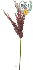 Herbe des prairies artificielle en piquet, h 99 cm bourgogne - best - couleur: b