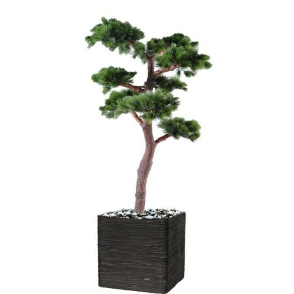 Bonsaï pin artificiel h 220 cm d 120 cm en pot anti-uv - dimhaut: h 220 cm - cou