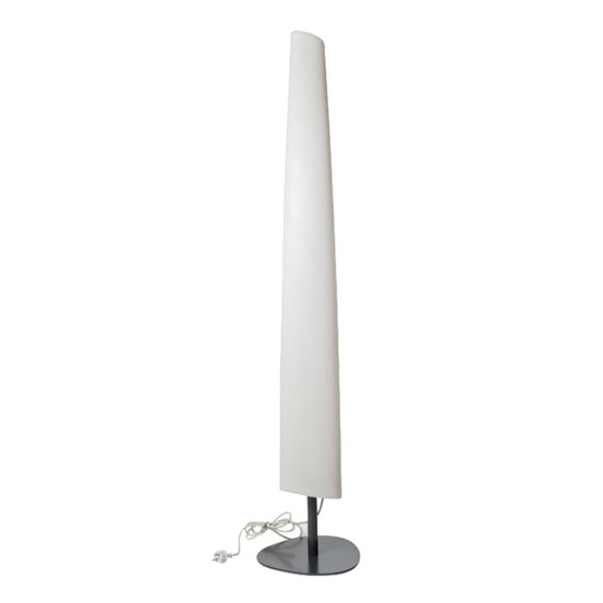 Lampadaire lumineux design fin filaire pour extérieur éclairage puissant led blanc bay h160cm