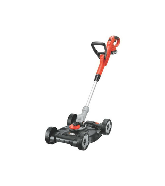 3-in-1 rasentrimmer stc1820cm, 18volt (orange/schwarz, li-ionen akku 2,0ah)