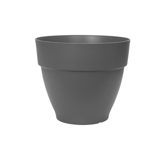 Pot de fleurs rond vibia - plastique réservoir - ø 47 - blanc
