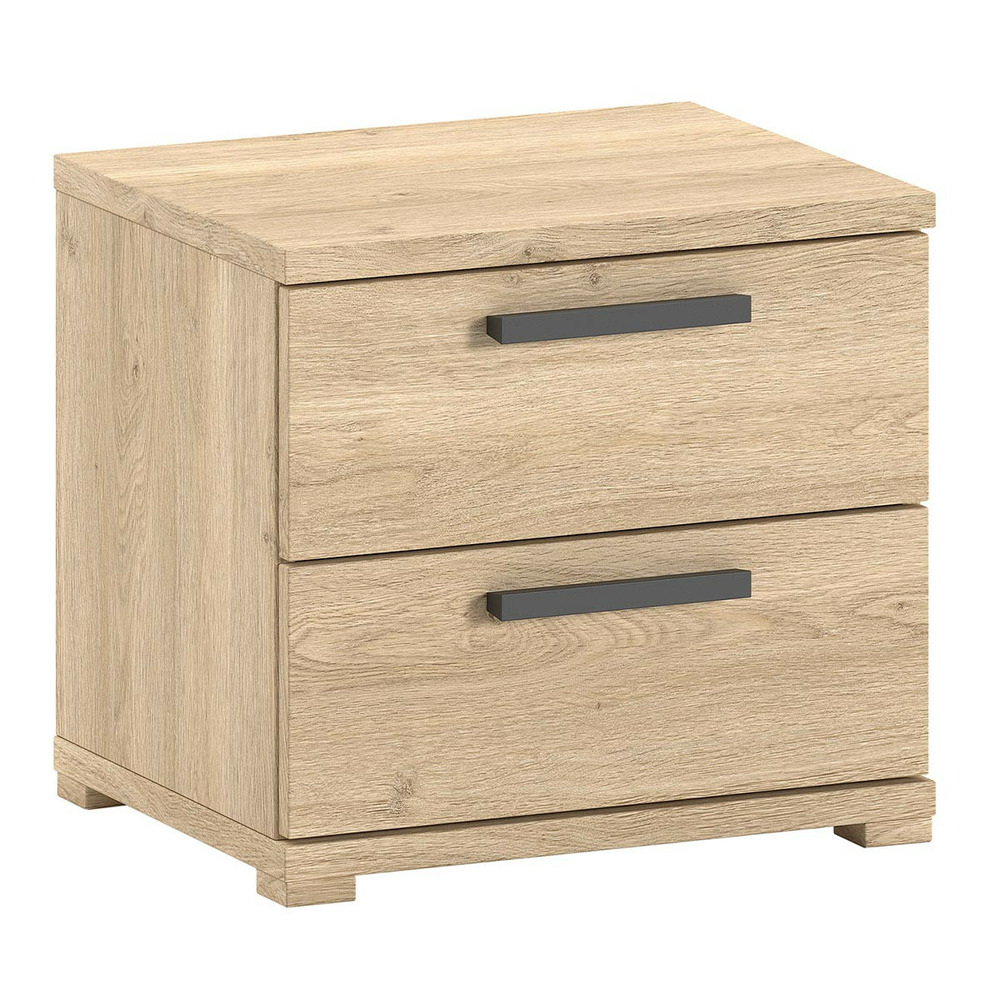 Table de chevet 2 tiroirs 