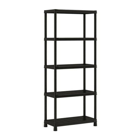 Keter | etagere plus 80/5, etageres, noir, 80 x 40 x 187 cm