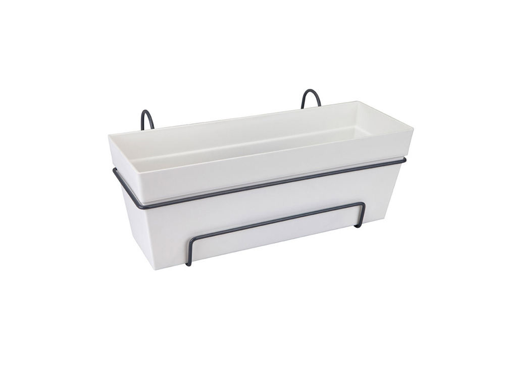 Loft urban balconnière allin1 50 - blanc - 49 x 27 x 21 cm - 100% recyclé