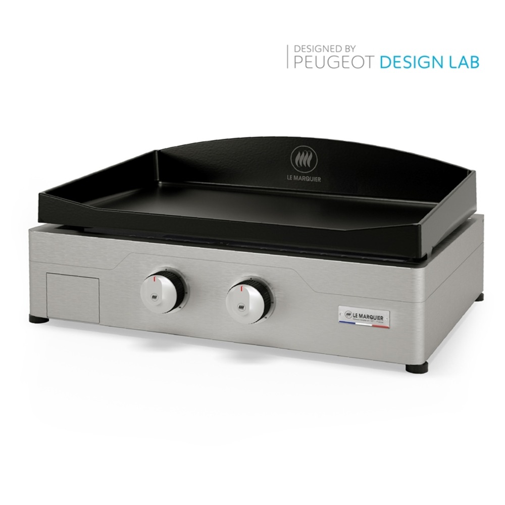 Plancha gaz signature allure 260 inox - 62x52x27 cm