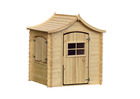 Maison en bois pour enfants - 1.1m2 - 112 x 146 cm - sans plancher - M550-1