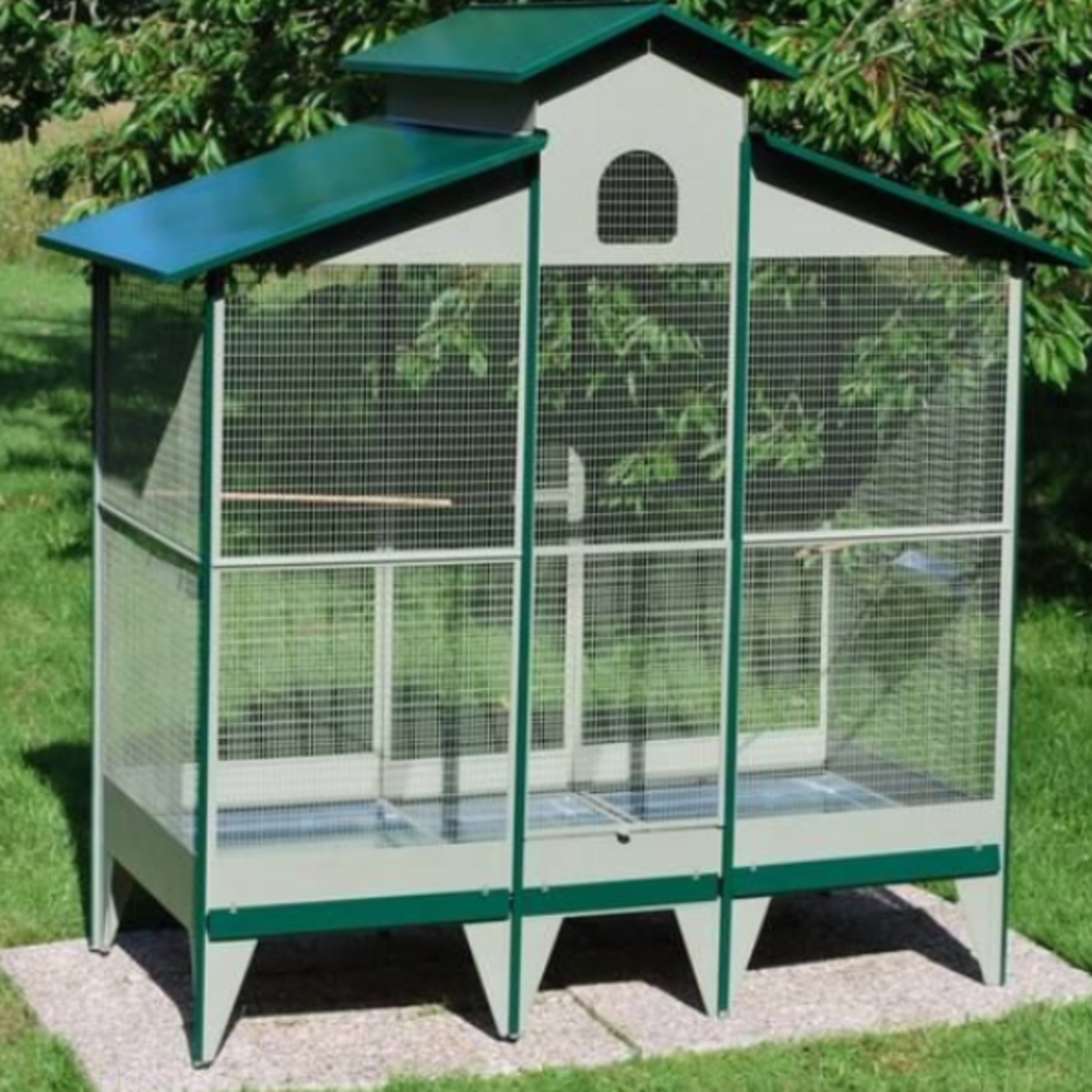 Volière pour perroquet, perruche, oiseaux exotiques palazzio 210