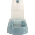 Distributeur d'eau 3.5 litres, bleu en plastique, pour chien ou chat