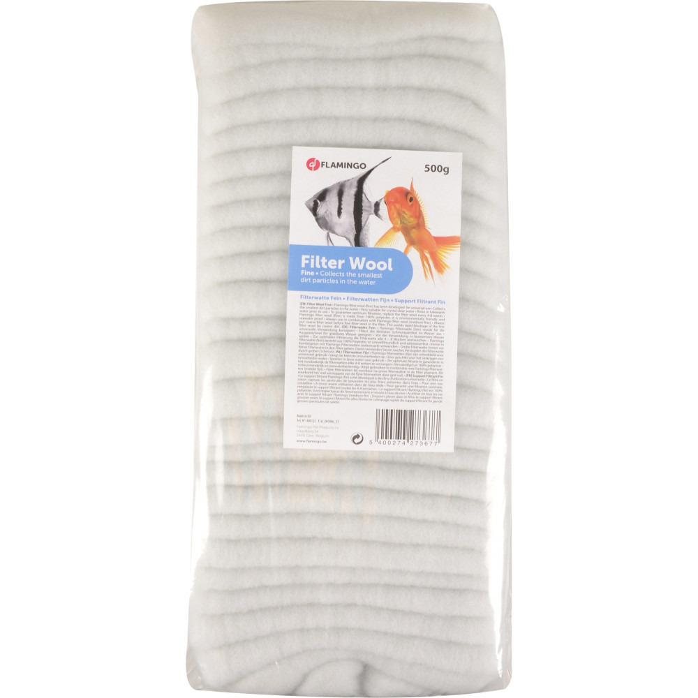 Ouate pour aquarium 500 g pour filtration aquarium Truffaut