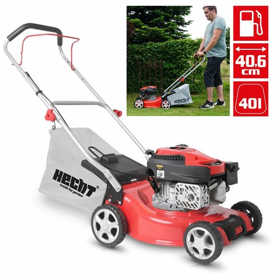 H 540 tondeuse à gazon essence 4temps largeur de coupe 40,6cm 700m2 bac de 40l