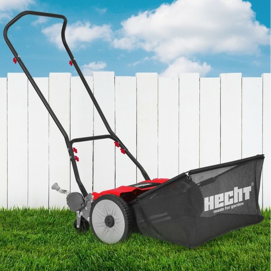 H 514 tondeuse helicoidale sans electricite essence fil