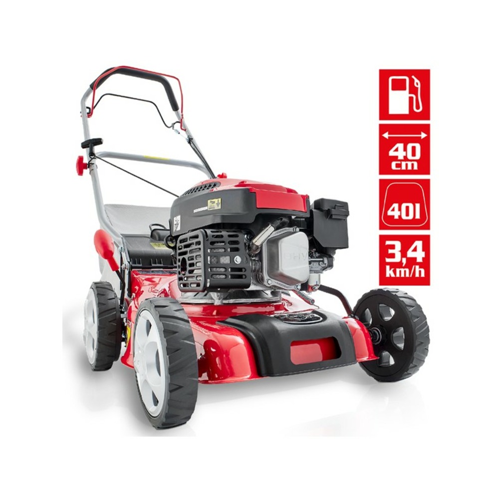 H 541 sw tondeuse à gazon essence 4temps largeur de coupe 40cm bac de 40l