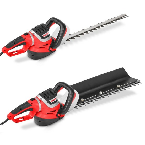 H 611 taille haies electrique 750 w 610 mm double coupe