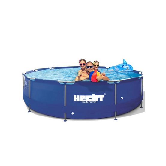 H 3690 bluesea grande piscine tubulaire hors sol ronde 360x76cm (diamètre x profondeur)de haute qualité