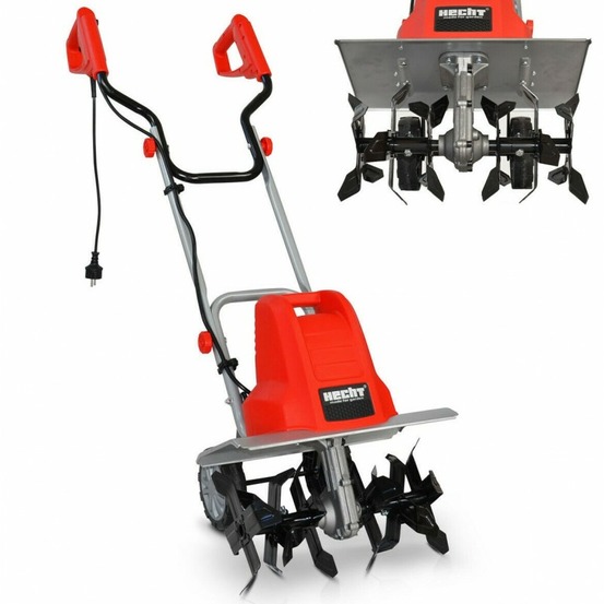 H 745 motobineuse electrique 1500w 400mm 6 fraises : 24 lames