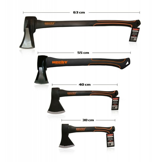 H set avec 4 haches merlin a fendre hachette 30-40-55-63 cm longue nr.8