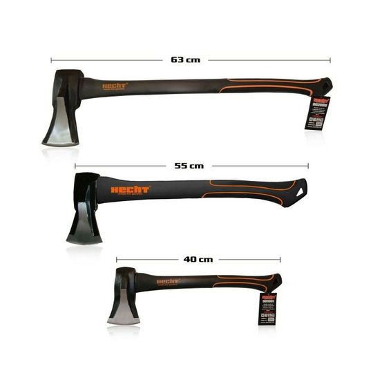 H set avec 3 haches merlin a fendre couperet 40-55-63 cm nr. 6