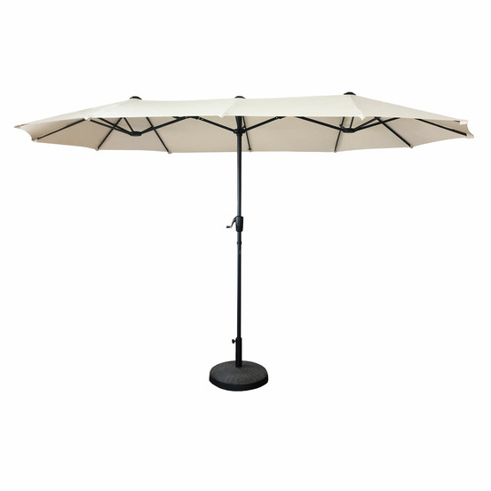 Parasol double 2x4m linai beige