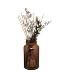 Diffuseur de parfum bouquet d'eucalyptus 300 ml avec bâtonnets et fleurs séchées