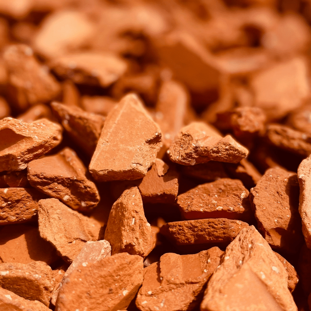 Sac de +/- 600 kg = 7,5m² gravier orange décoratif taronja concassé 14/20