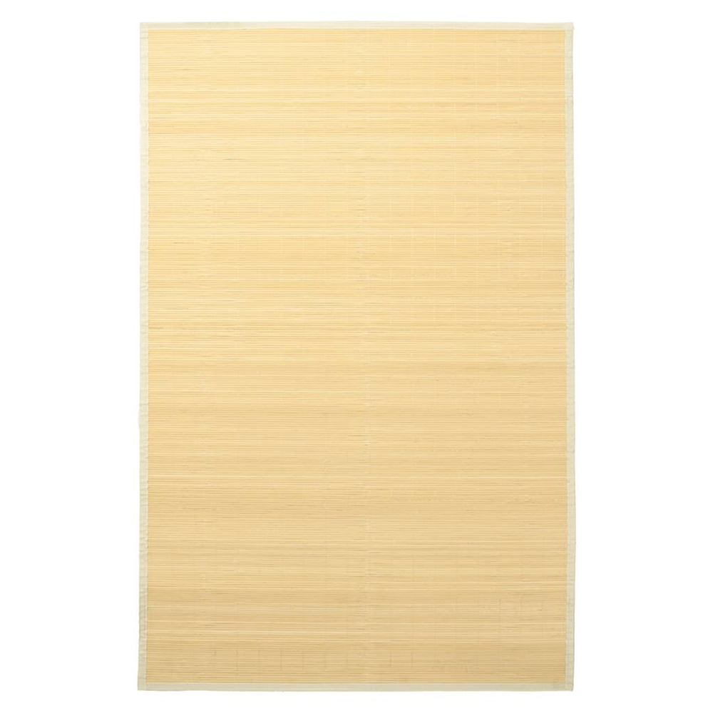 Tapis en bambou 100x160 cm naturel