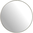 Miroir rond en métal xl 90 cm