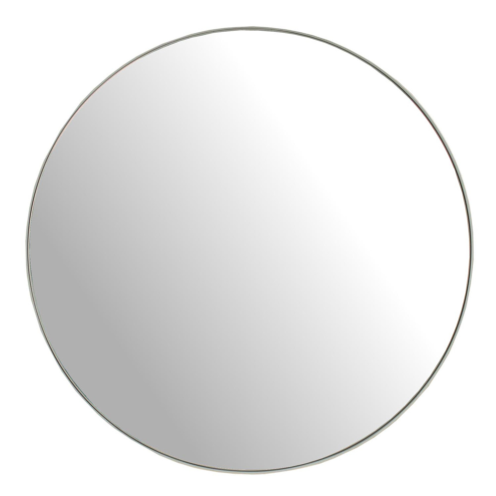 Miroir rond en métal xxl 116 cm