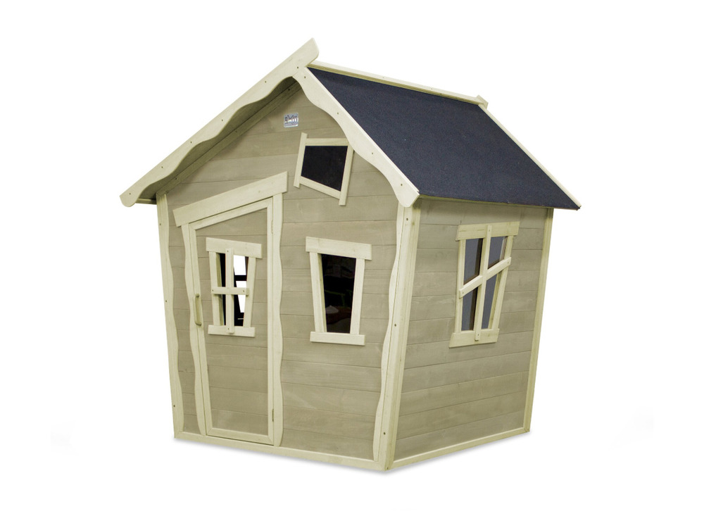 Maisonnette en bois pour enfants crooky 100