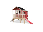 Maisonnette en bois pour enfants loft 350 rouge