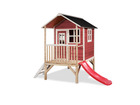 Maisonnette en bois pour enfants loft 300 rouge