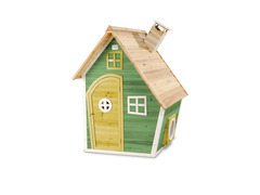 Maisonnette en bois pour enfants fantasia 100 vert
