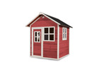Maisonnette en bois pour enfants loft 100 rouge
