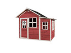 Maisonnette en bois pour enfants loft 150 rouge