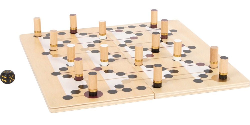 Jeu de ludo et d'échelles gold edition