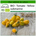 Bio - tomate - yellow submarine - 10 graines - avec substrat - solanum lycopersicum