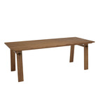 Table à manger rectangulaire en bois de teck recyclé l220